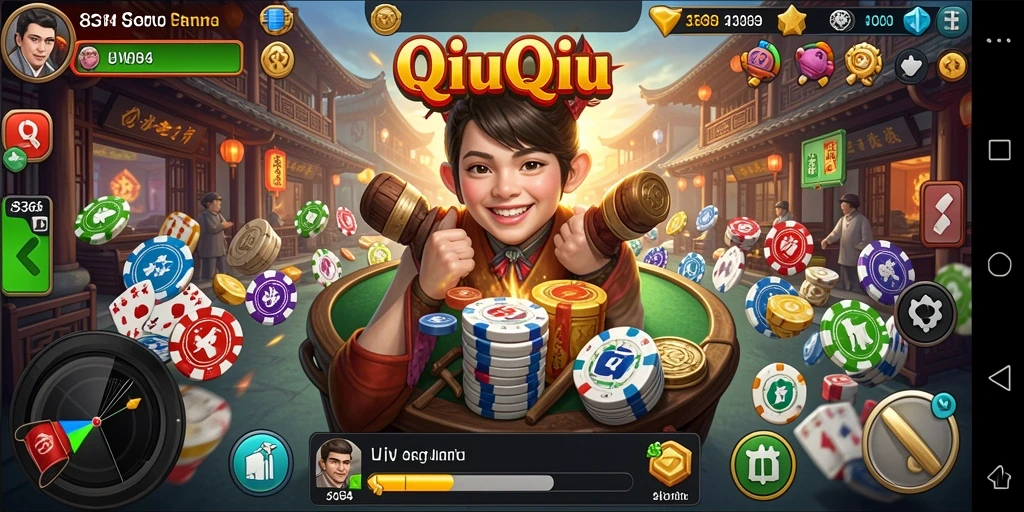 Screenshot utama 8364 menampilkan gameplay QiuQiu yang seru.