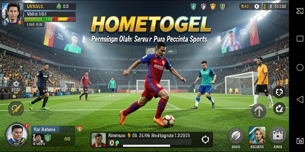 Tampilan gameplay HOMETOGEL yang menegangkan dan menyenangkan.