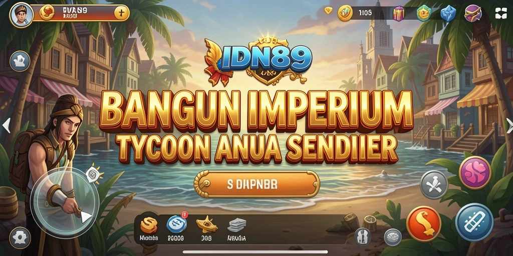 Tampilan gameplay seru dan strategis di IDN89.