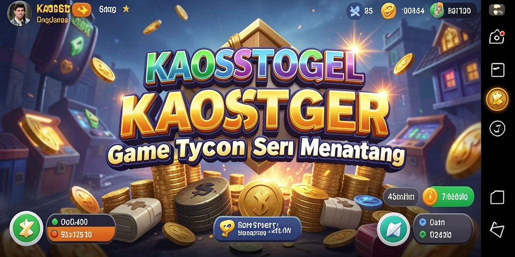 Tampilan gameplay KAOSTOGEL yang menarik dan penuh tantangan.