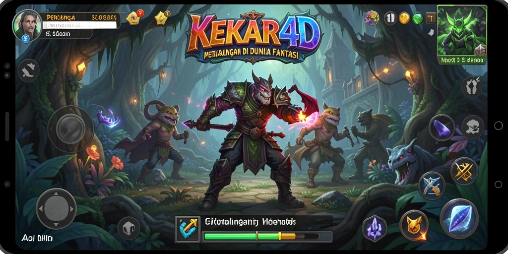 Screenshot utama yang menampilkan gameplay petualangan yang mendebarkan.