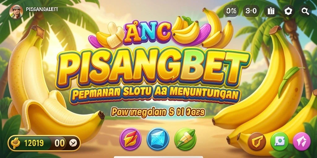 Tampilan permainan Slot PISANGBET yang mengasyikkan.