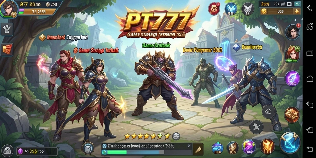 Tampilan gameplay PT777 yang menarik dan strategis.