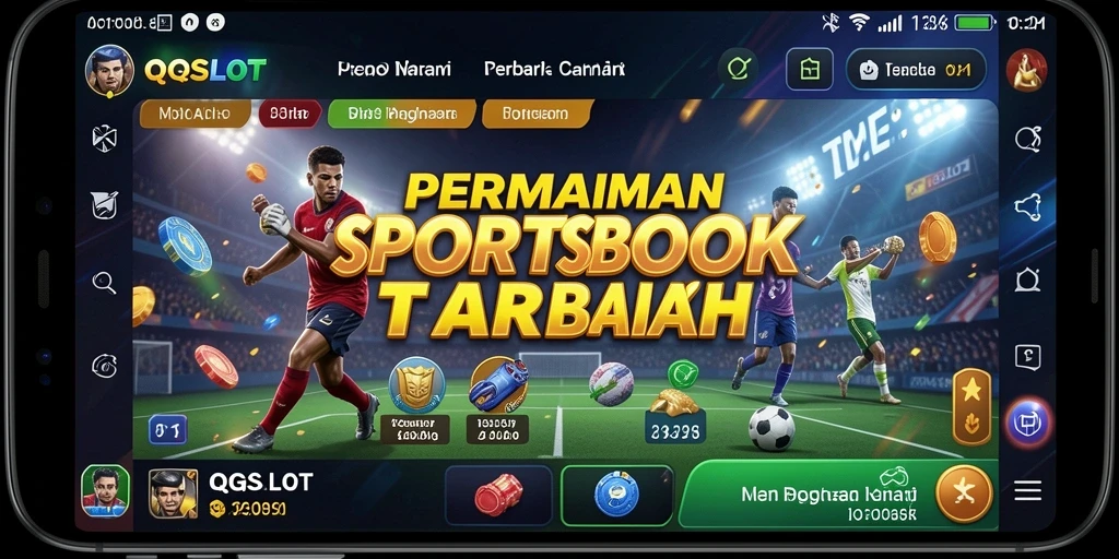 Screenshot gameplay QQSLOT yang menarik di dunia sportsbook.