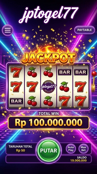 Tampilan antarmuka jptogel77 yang ramah untuk pengguna.